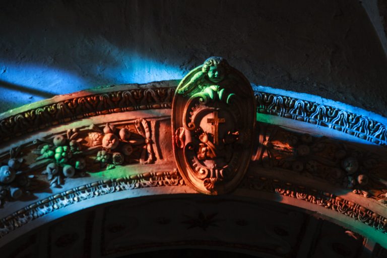 Giochi di luci colorate