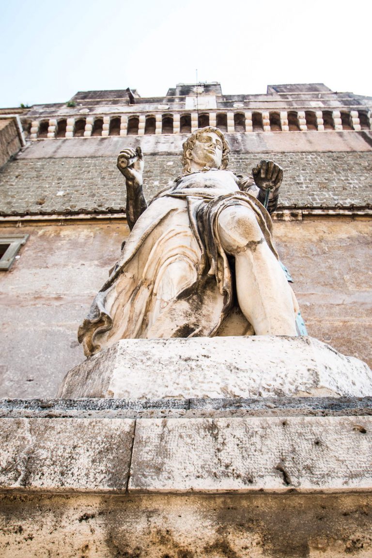 Statua a Castel Sant'Angelo