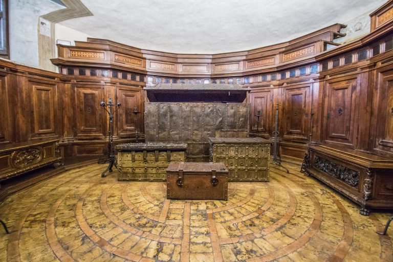Sala del Tesoro del Papa in Castel Sant'Angelo